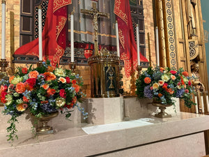 the church flowers